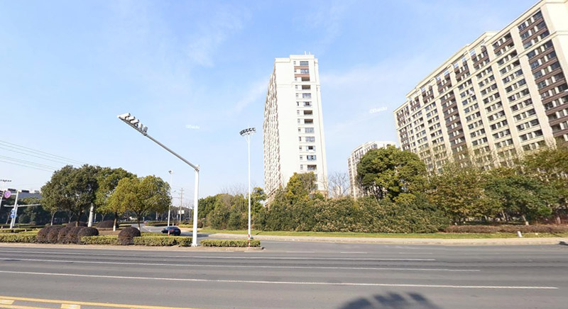 常州玉龙路道路监控工程案例